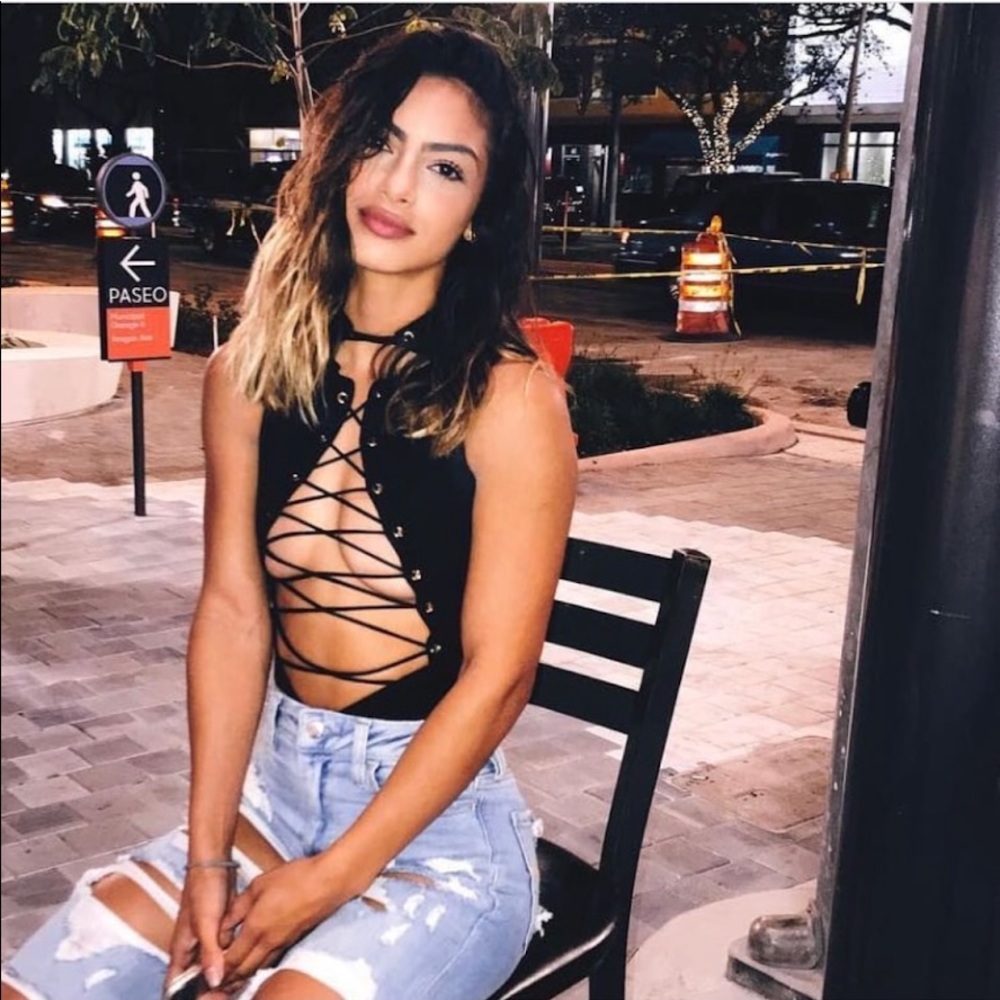 OhPolly strappy bodysuit